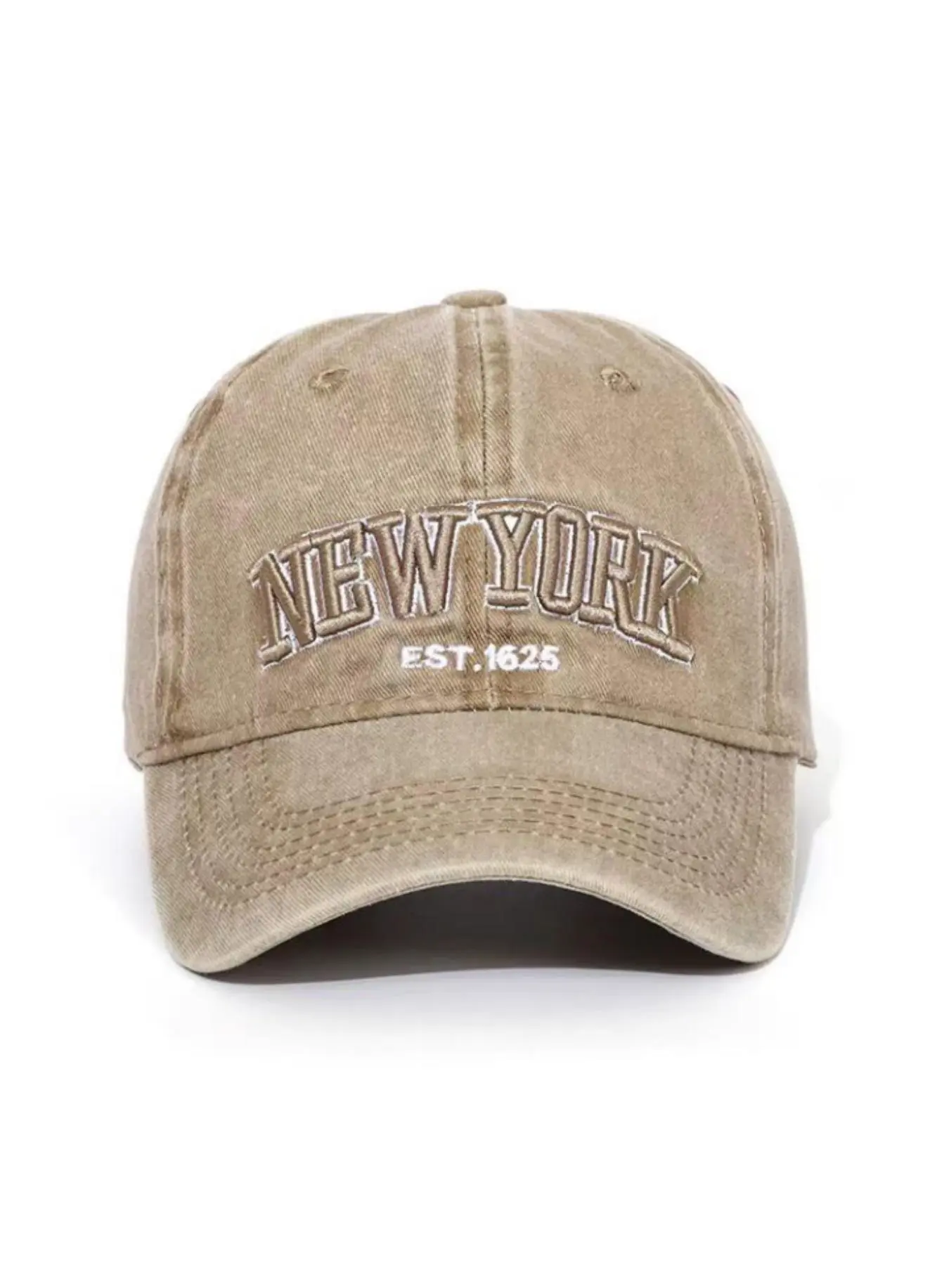 New York Embroidery Baseball Cap, Cool Casual Outdoor Sports Hat for Men & Women, Vintage All-match Sun Hat for Daily Wear
