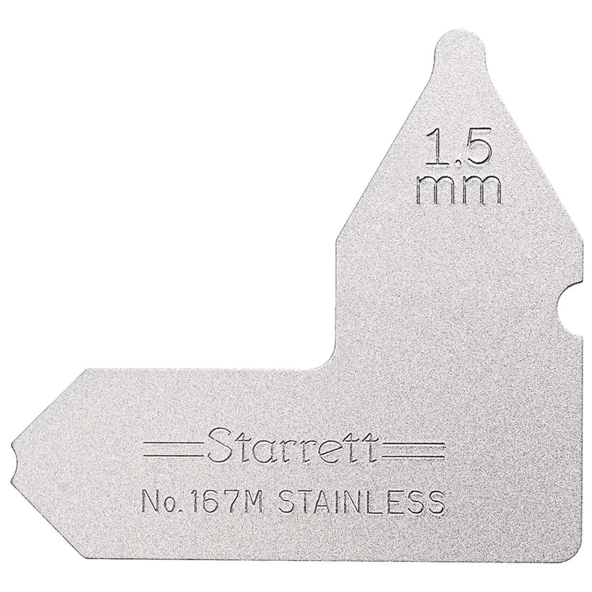 Starrett 167M-11-2 Radius Gage, 1.5 mm Measuring Tool for Office Stationery & Supplies, School Educational Needs