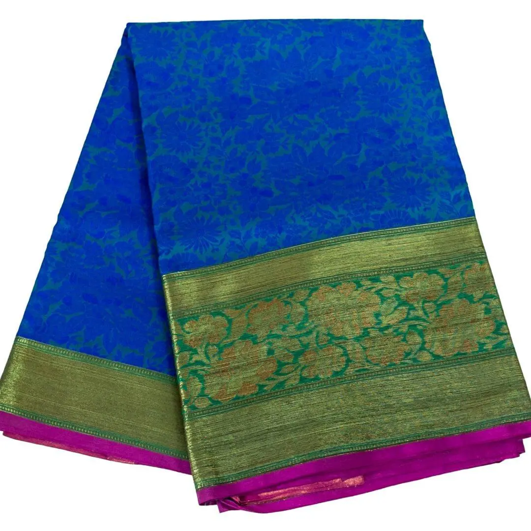 Self weaving Benarasi handloom silk saree