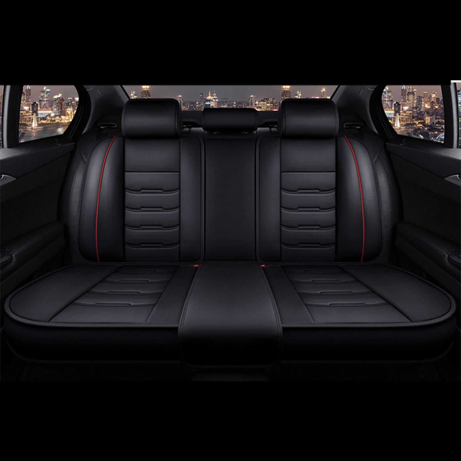 Car Seat Covers Full Set, Auto Seat Protectors, Fit 5 Seater Waterproof Faux Leather Vehicle Seat Cushions for Cars, SUVs, Sedan Premium with Storage Bag Car Seat Covers Full Set, Auto Seat Protectors, Fit 5 Seater Waterproof Faux Leather Vehicle Seat Cushions for Cars, SUVs, Sedan Premium with Storage Bag