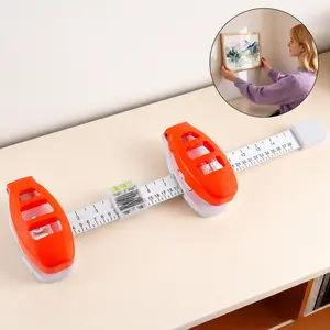 PROFESSIONAL Picture Hanging Tool with Level & Ruler, Multifunctional Picture Hanger and Frame Alignment Kit for Home Wall Decor, Easy-to-Use Precise Placement