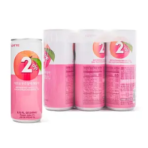 Lotte 2% Peach Refreshing Water 240 ml