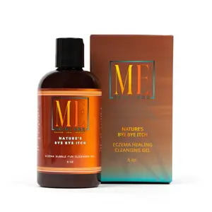 Nature's Bye Bye Itch: Soothing Eczema Body Wash & Cleansing Gel