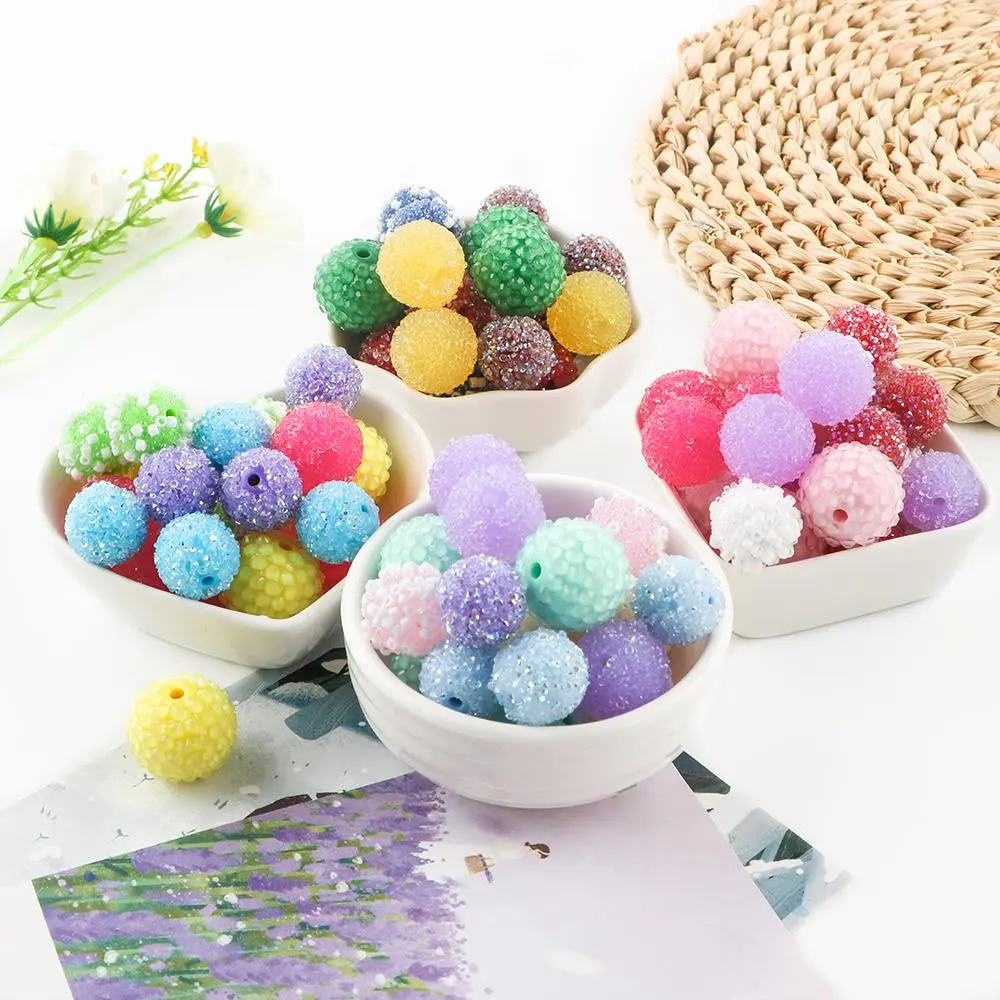 Beads & Snowflake Candy Beads & Solid Color Bead set, DIY Beading Kit for Bracelet, Pendant, Bag Decoration, Bead Assortment