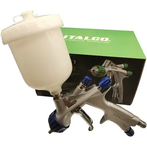ITALCO Shine 1 Gravity Feed LVMP Spray Gun 1.3mm Nozzle High Efficiency Paint Gun for Car Body Repair