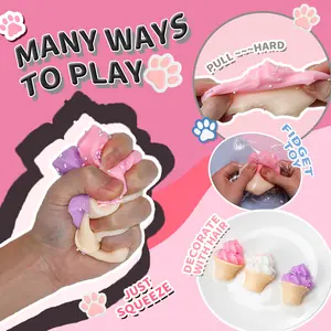 2 Pcs Random Squeeze Toys Pack - Includes 2 Unique Squishies for Imaginative Play & Sensory Exploration mothersdaygift