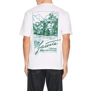 Lacoste Classic Fit Tee in White