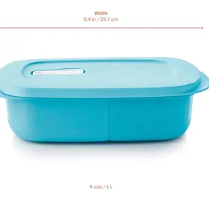 CrystalWave | Rectangular Microwave Divided Dish