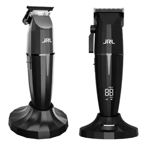 Professional Cordless Hair Clipper + ONYX Trimmer (Combo) Adjustable Flawless