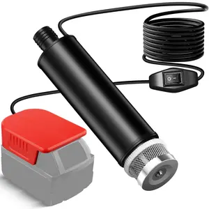 COADAPTE Cordless Submersible Water Pump for Milwaukee M18 18V Battery, 635GPH Portable Utility Transfer Pump for Garden Pool RV Camping Draining (Tool Only)