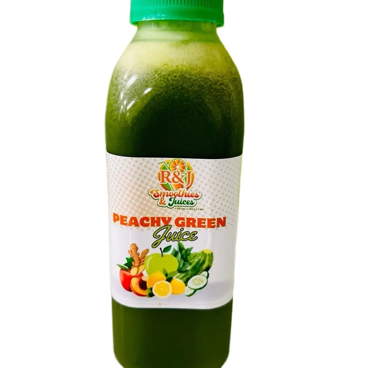 PEACHY GREEN  16oz 210 Cal