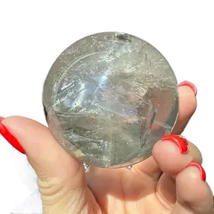 Clear crystal sphere Home Ornament
