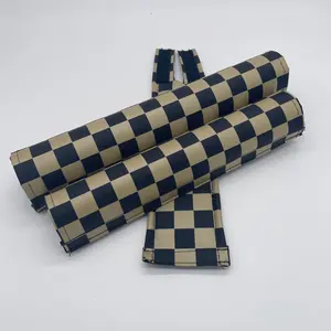 Classic Checkers BMX Pad Sets - Extra Wide Bar Pad (for cruiser style handlebars)