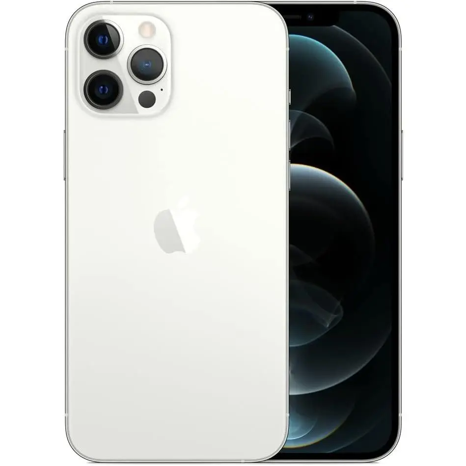 iPhone 12 Pro Max 128GB Silver Unlocked (Good Refurbished)