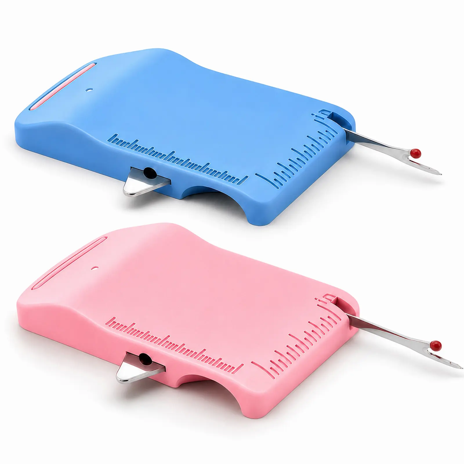 Magnetic Sewing Machine Sleeve Tool, Magnetic Seam Guide for Sewing Machine. | 4-in-1 Sleeve & Edge Positioning Tool with Built-In Seam Ripper and Ruler Scale for Cuffs,Plackets,Collars and Topstitching