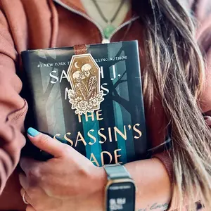 The Lovers Magnetic Wooden Bookmark