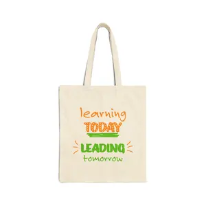 Cotton Canvas Tote Bag