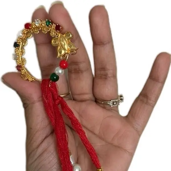 Traditional Nepali Hair Pin with Mini Lacha Dori
