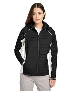 Nautica Ladies' Nautical Mile Puffer Packable Jacket Collar Comfort
