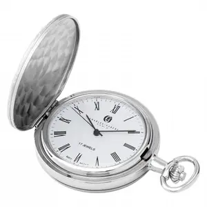 Charles-Hubert- Paris Mechanical Pocket Watch with Roman Numerals