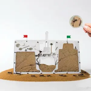 Large Space Ant Farm, Chemical - Free Sand Ant Nest, Big Storage Area  for Small & Large Ants
