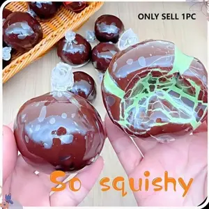 Super Relaxing Crunchy Handmade Ball with Calming Asmr Sounds, Stress Relief Wax Shell, Ideal for Parties and Gifts, Squishy Stress Balls