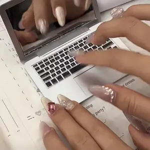 Creative Mini Laptop Mirror Makeup Mirror Portable Foldable, Portable Folding Mirror, Home Decorative Ornament, Travel Essential, Travel Hand Mirror, Perfect for On-The-Go