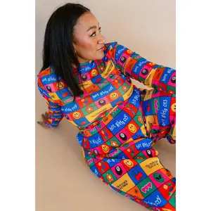 TABY ORIGINAL: Working On Myself Peekaboo Mesh top IN SIZES XS-5X***