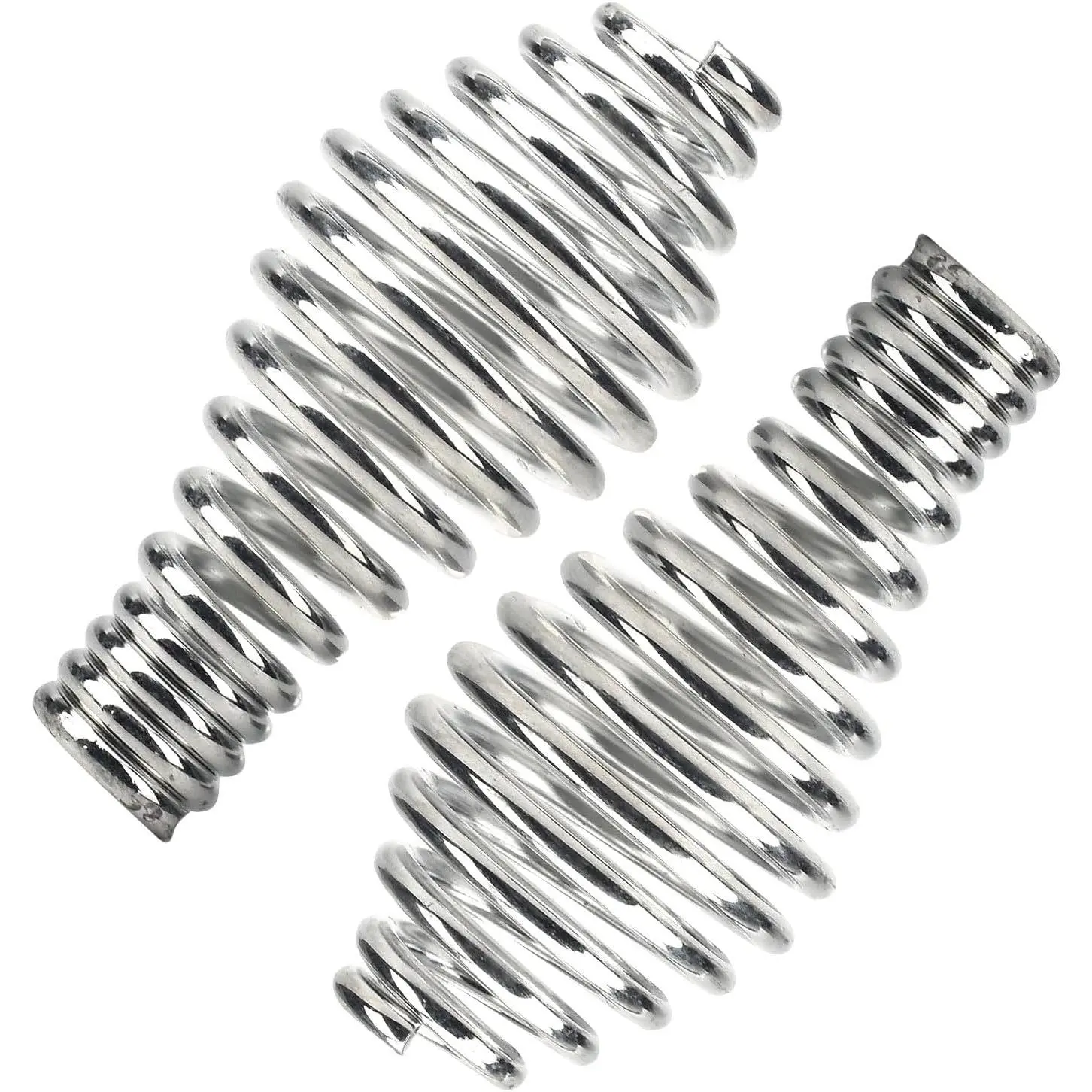 2 count BBQ Pellet Stove Spring Door Handle (Max Diameter: 1-3/4", Length: 3-1/2", for 1/2" Rod) Use for BBQ Grills, Smokers, Furnaces, Coal/Wood/Pellet Stoves, Boilers
