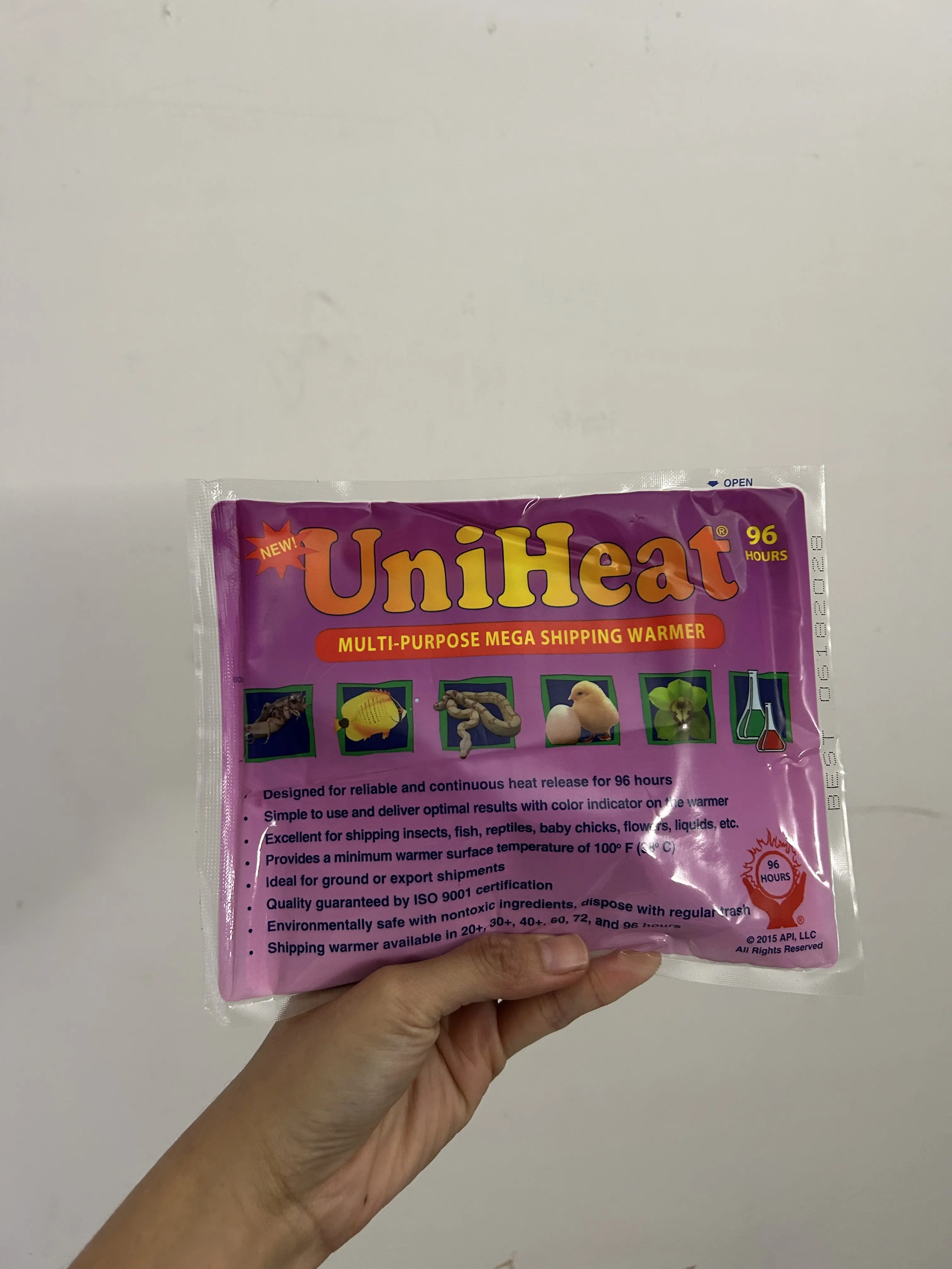 UniHeat 96-Hr Heat Pack & Insulation for Winter Plant Protection - Multi-Purpose Mega Shipping Warmer Add-On Item