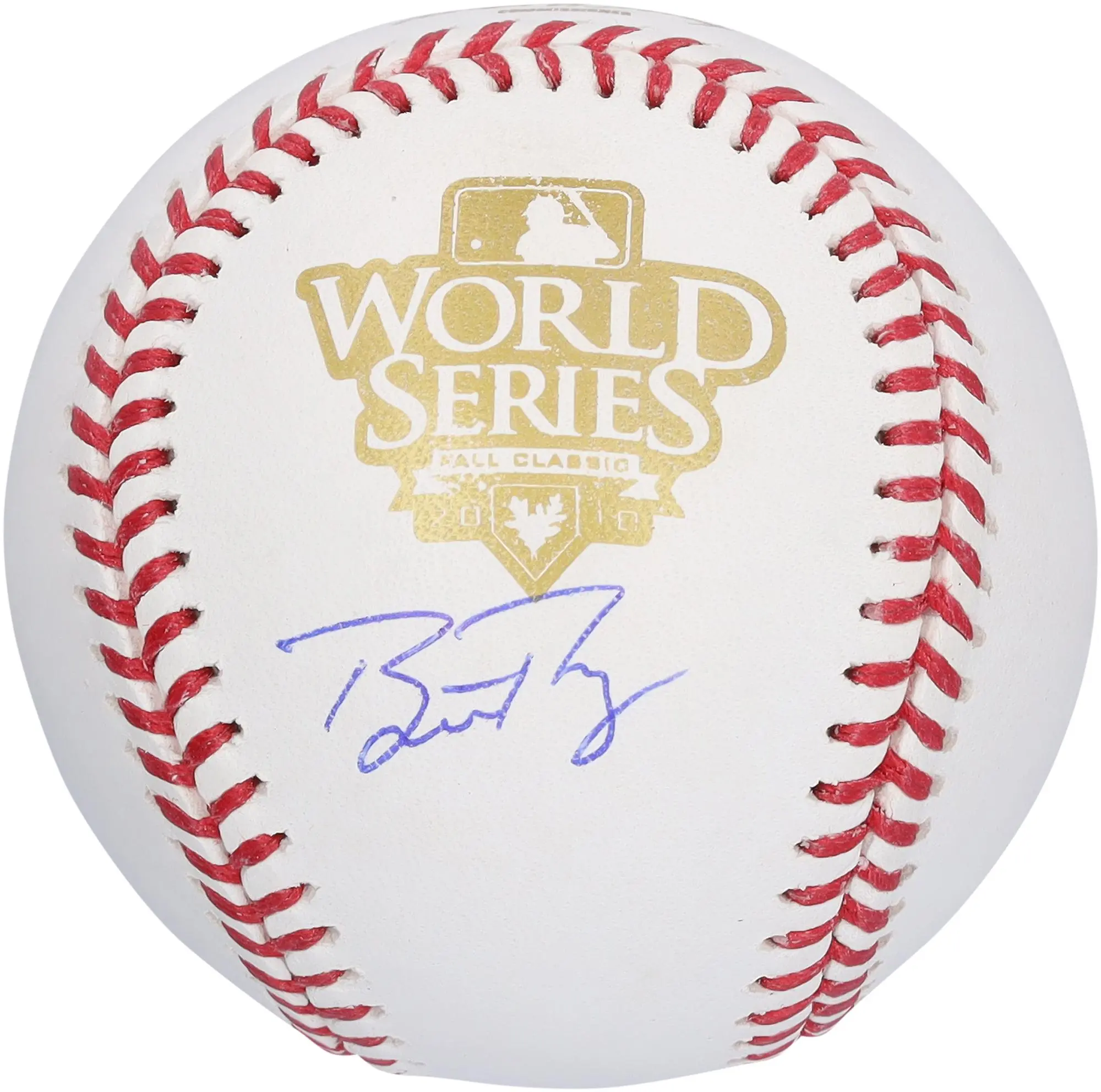 Buster Posey San Francisco Giants Autographed 2010 World Series Logo Baseball - Fanatics Authentic Certified