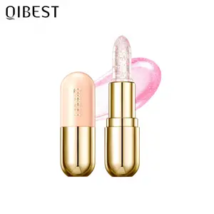 Cute Shimmer Temperature Sensitive Color Change Lip Balm Lipstick, Moisturizing & Portable Hydrating Formula