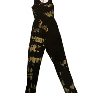 Jolt The Charm Black Reverse One Piece with Gold Splatter Design by Jolt The Charm