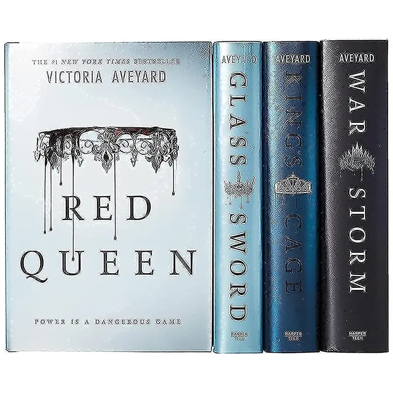 Red Queen 4-Book Hardcover Box Set: Books 1-4