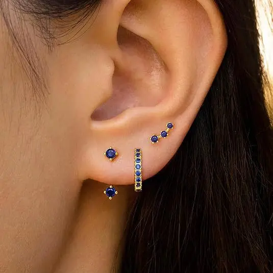 13 # Classic Set Blue Zircon (Set of 3)