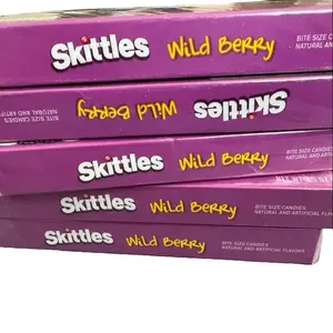 Skittles Wild Berry 5 pack  - 29 Pieces per Container - 120 Calories per Serving - Gluten-Free & Gelatin-Free Snack Sour Variety Gummy Gummy Candy Mix