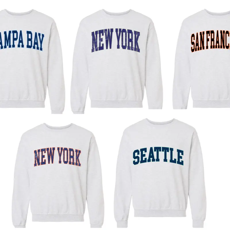 Vintage Baseball Varsity Sweatshirt Comfy Fall Sweatshirt Long Sleeve Soft Cotton Blend Classic Varsity Style Breathable for Cooler Days