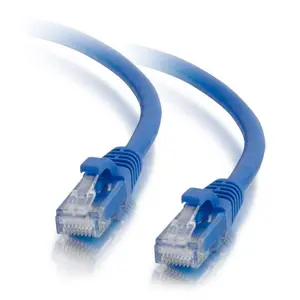 C2G 23828 1ft (0.3m) Cat5e Snagless Unshielded UTP Ethernet Network Patch Cable - Blue