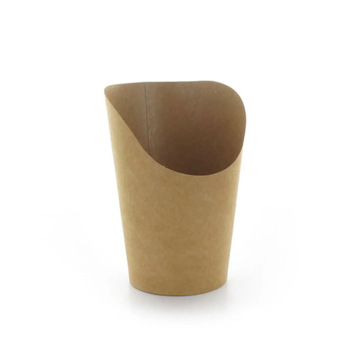Packnwood 210GSPK660 Disposable Kraft Wrap Cups, Brown 14 oz - 2.36 x 6.3 in, for Anniversary Birthday Home Festive Party Supplies to Brighten Someone's Day, Disposable Cups
