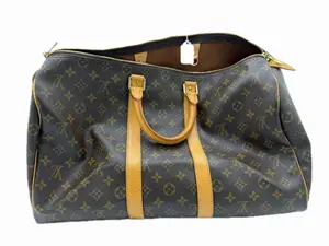 Pre-owned Louis Vuitton Coated Canvas Backpacks Keepall 45 Duffle Bag 46 2600038784767