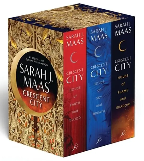 Crescent City Paperback Box Set - Sarah J. Maas, Fiction Books, Romance Fantasy Set, Book Series