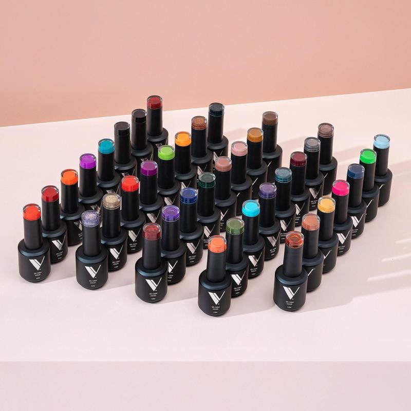 Gel Polish Quarter Line – Moody Tones – 10ml Soak-Off Gel Polish |  Glossy, Salon-Quality Cosmetic Gel Nail Polish Set – Smooth, Long-Lasting Manicure, Easy Application, UV/LED Soak-Off Formula