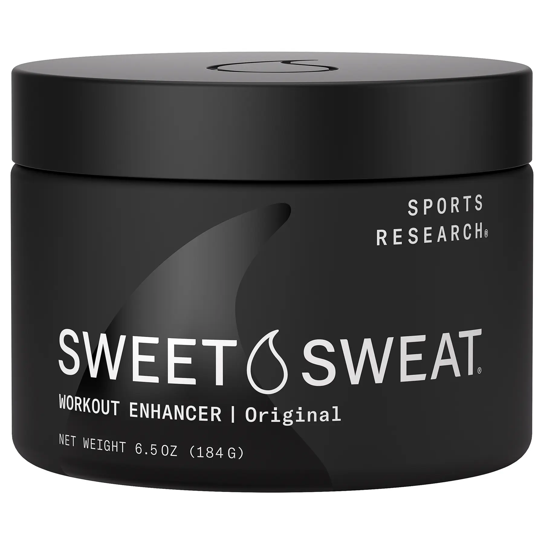 Sweet Sweat Workout Enhancer Gel by Sports Research -Thermogenic Exercise Topical Gel for Faster Sweating - 6.5 oz Jar