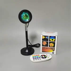 Multi-Color LED Sunset Projection Lamp, USB Powered, Remote Control & Phone APP Dual Smart Control, Stable Connection, Fast Response, Atmosphere Light