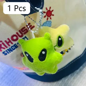 Cute Alien Cat Plush Toy, Handmade Stuffed Doll Keychain, Creative Gift Idea, Unique Decoration Accessory