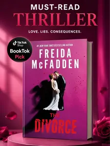 The Divorce by Freida McFadden Paperback – Must-Read Psychological Thriller Book, BookTok Pick, Suspense Novel Gift for Readers