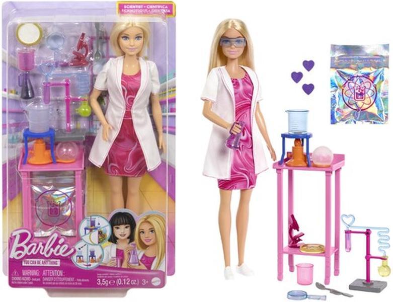 Mattel - Barbie Scientist Doll and Accessories, Blonde  [Collectible Figurine/Statue/Bust] Paper Doll