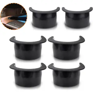 6 Pcs Long-Lasting Plastic Pool Table Pocket Liners, Practical Durable Billiard Accessory Set