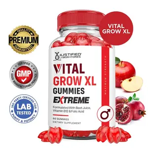 Vital Grow XL Extreme Gummies 2000MG Premium Formula For Daily 60 Gummies