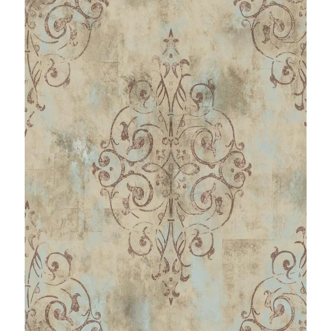 Yellow/Mist Blue/Brown